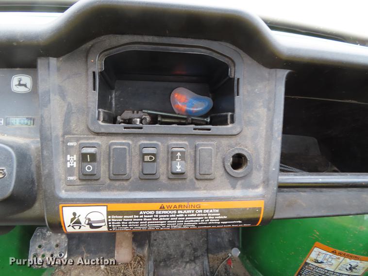 image for item DE3425 2012 John Deere 625i Gator utility vehicle