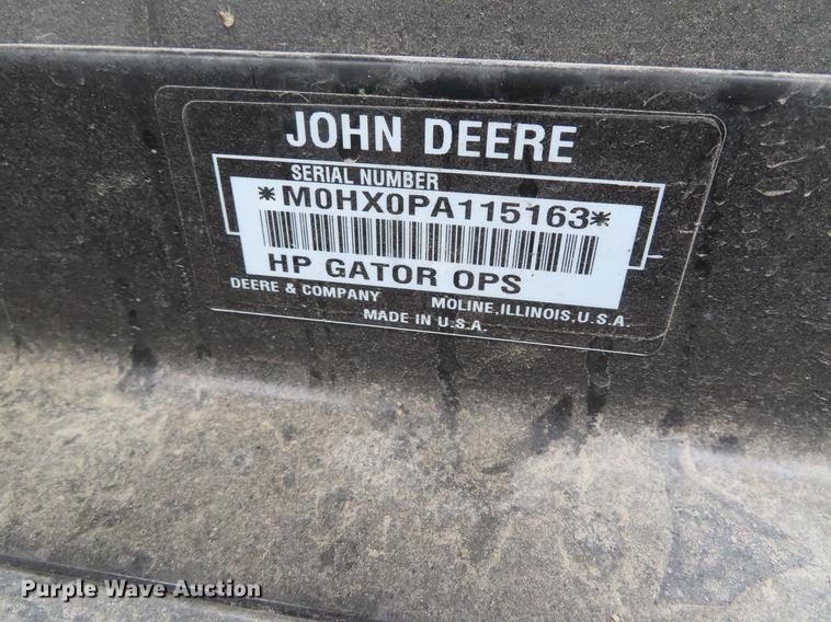image for item DE3425 2012 John Deere 625i Gator utility vehicle