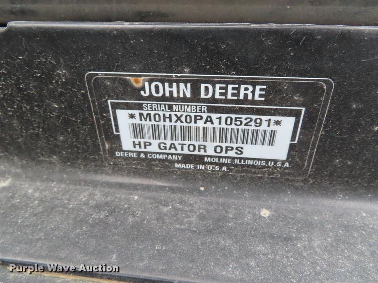 image for item DE3429 2011 John Deere 625i Gator utility vehicle