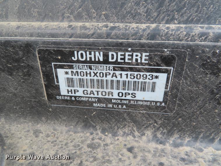 image for item DE3430 2012 John Deere 625i Gator utility vehicle