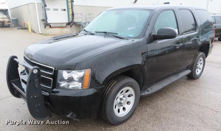 image for item DE3434 2013 Chevrolet Tahoe Police SUV