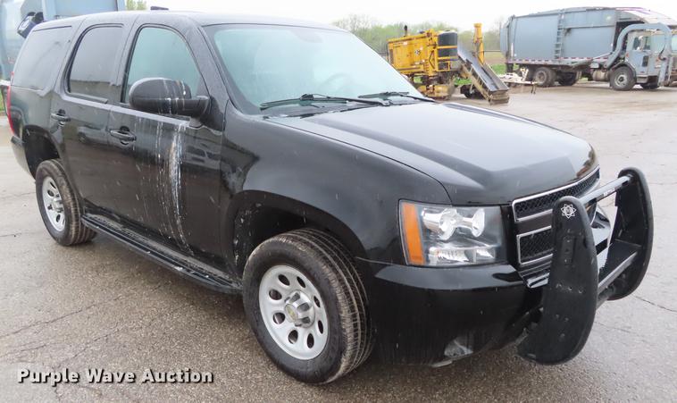 image for item DE3434 2013 Chevrolet Tahoe Police SUV