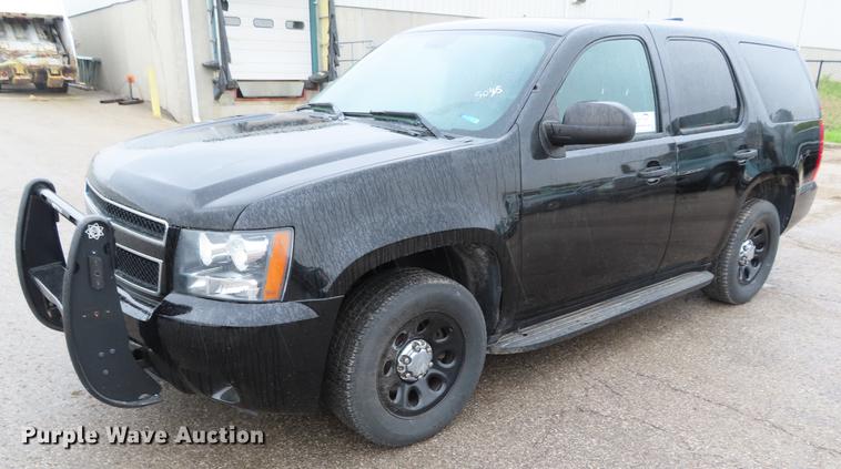 image for item DE3435 2013 Chevrolet Tahoe Police SUV