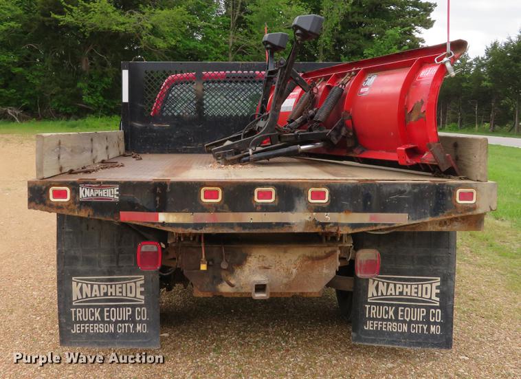 image for item DE8027 2002 Ford F550 Super Duty XL dump flatbed truck