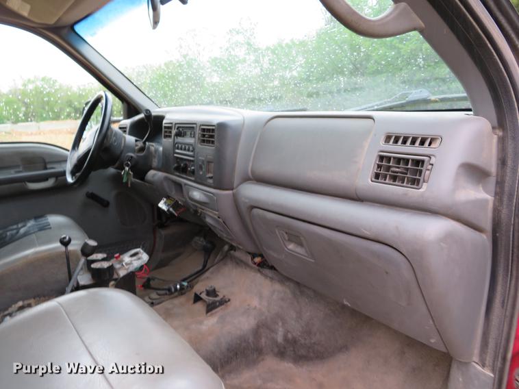 image for item DE8027 2002 Ford F550 Super Duty XL dump flatbed truck