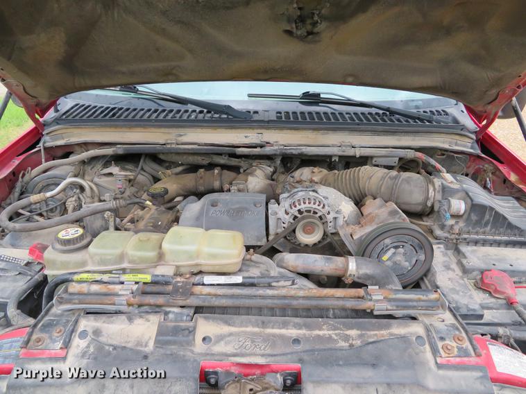 image for item DE8027 2002 Ford F550 Super Duty XL dump flatbed truck