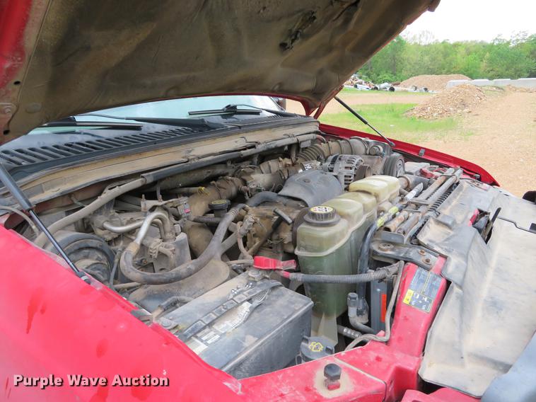 image for item DE8027 2002 Ford F550 Super Duty XL dump flatbed truck