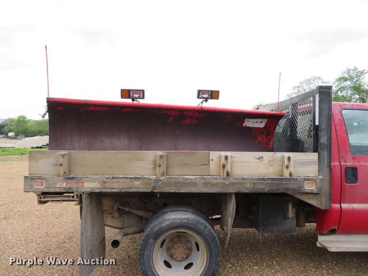 image for item DE8027 2002 Ford F550 Super Duty XL dump flatbed truck