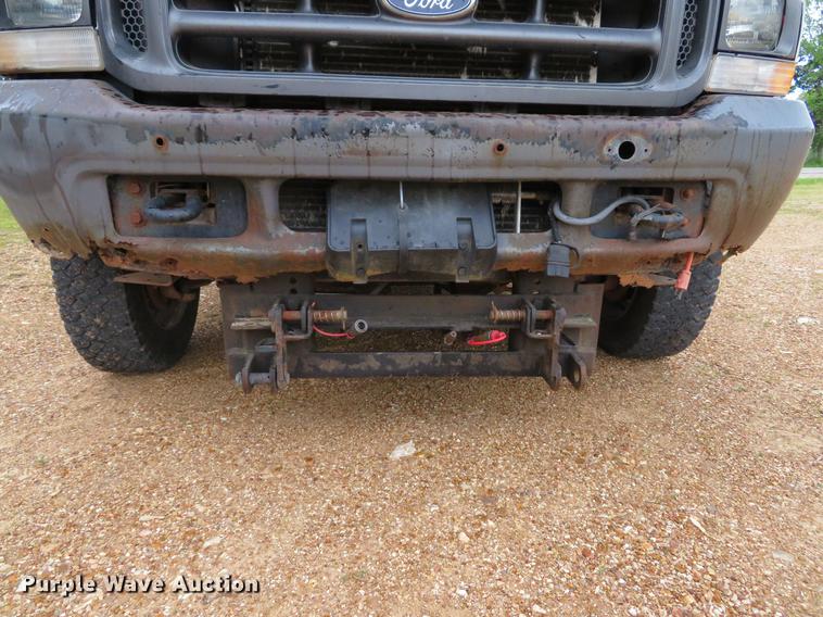 image for item DE8027 2002 Ford F550 Super Duty XL dump flatbed truck