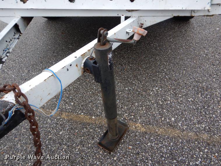 image for item DE8338 1974 Shop built enclosed cargo trailer