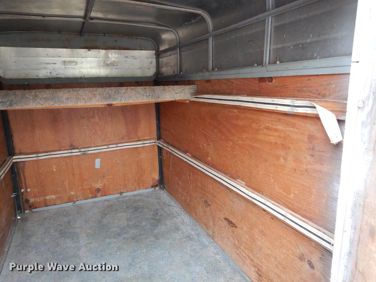 image for item DE8338 1974 Shop built enclosed cargo trailer