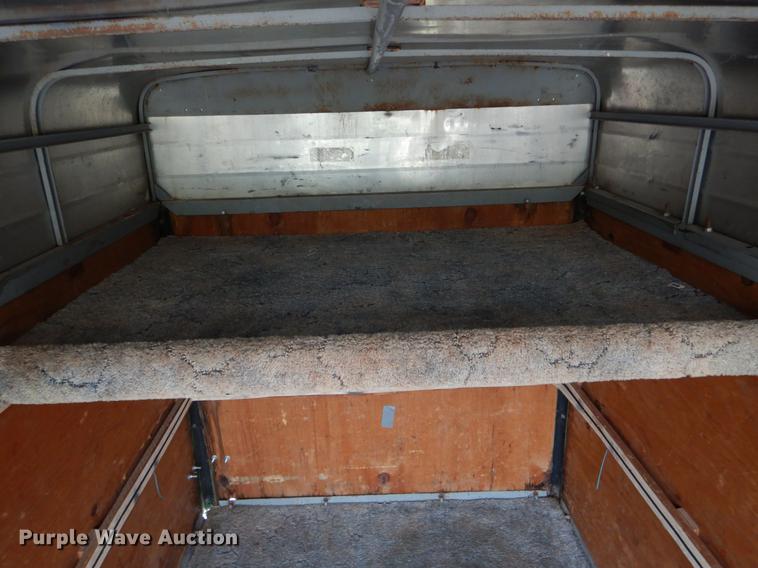 image for item DE8338 1974 Shop built enclosed cargo trailer