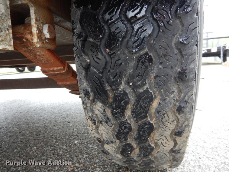 image for item DE8338 1974 Shop built enclosed cargo trailer