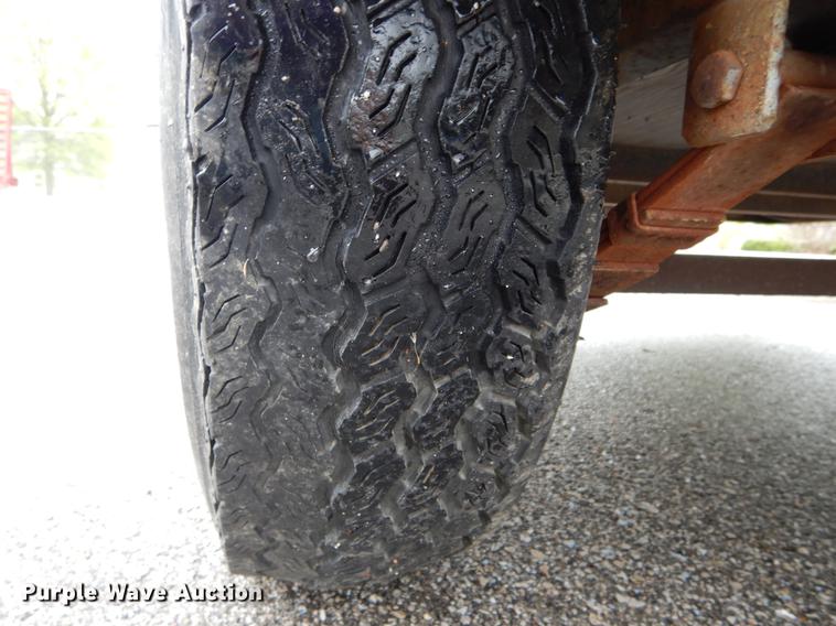 image for item DE8338 1974 Shop built enclosed cargo trailer