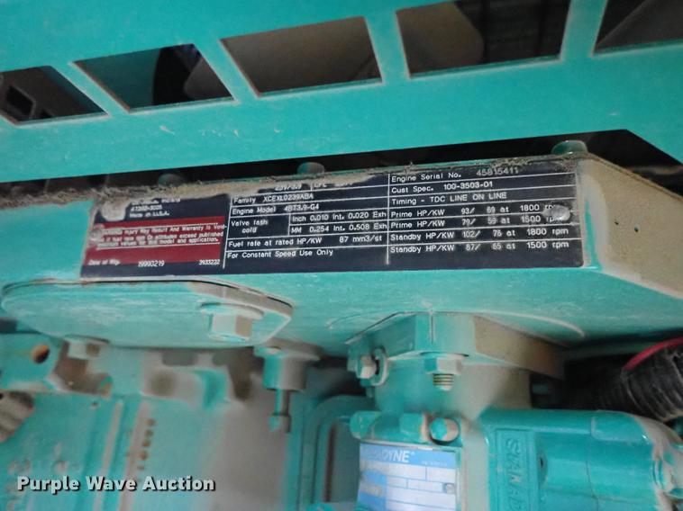 image for item DF1131 Onan DGCA-3367460 generator