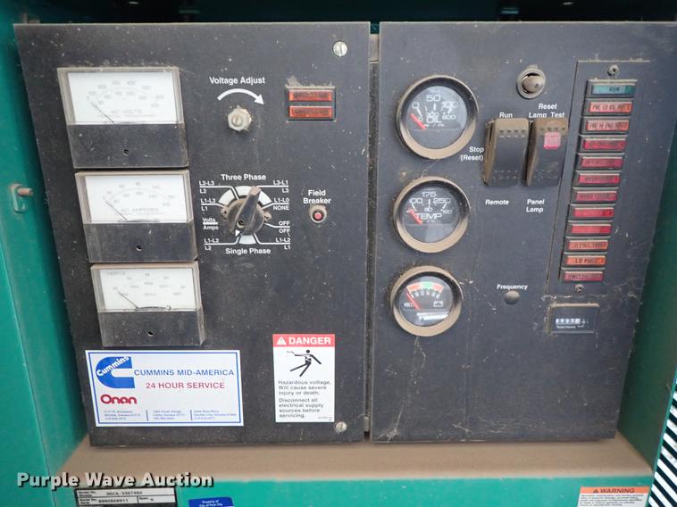 image for item DF1131 Onan DGCA-3367460 generator