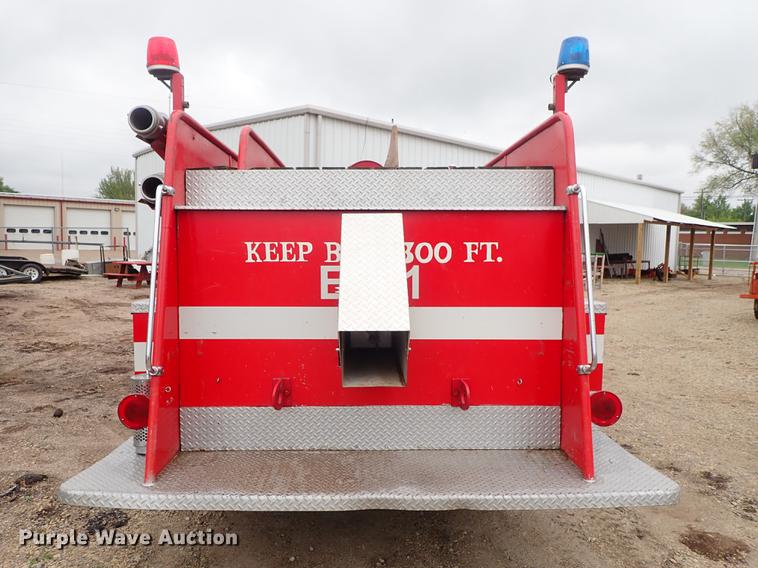 image for item DF1137 1970 Chevrolet C60 fire truck