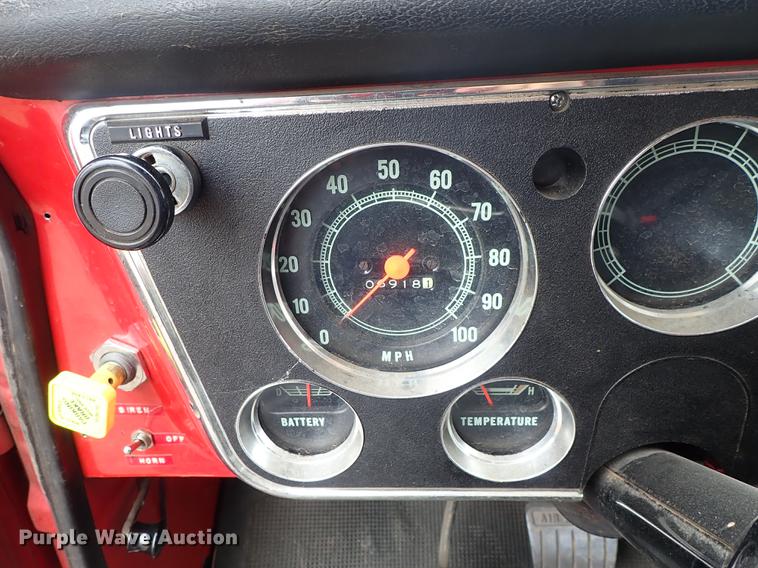 image for item DF1137 1970 Chevrolet C60 fire truck