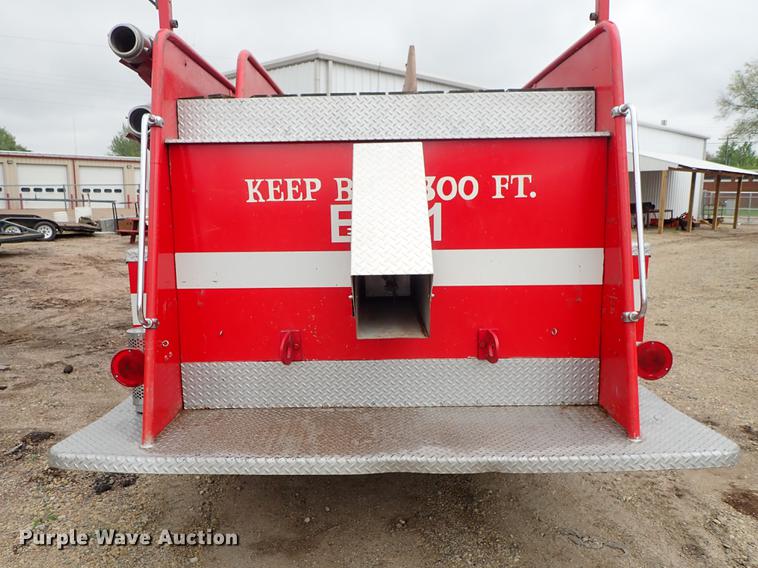 image for item DF1137 1970 Chevrolet C60 fire truck