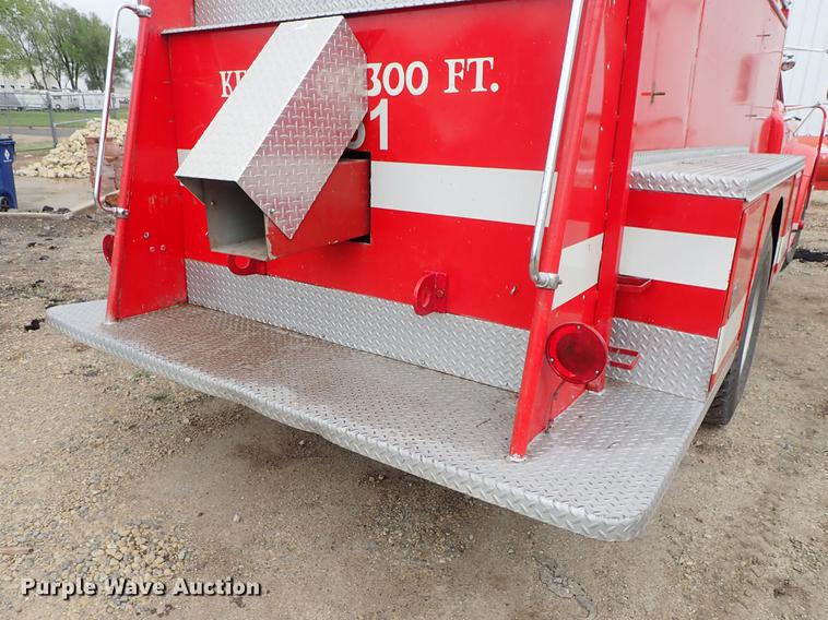 image for item DF1137 1970 Chevrolet C60 fire truck