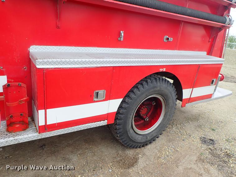 image for item DF1137 1970 Chevrolet C60 fire truck