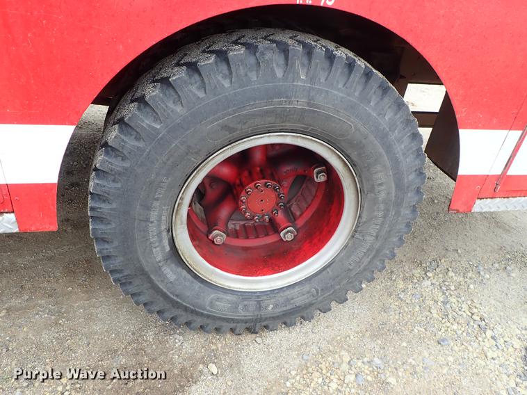 image for item DF1137 1970 Chevrolet C60 fire truck