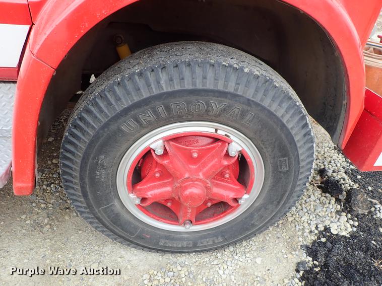 image for item DF1137 1970 Chevrolet C60 fire truck