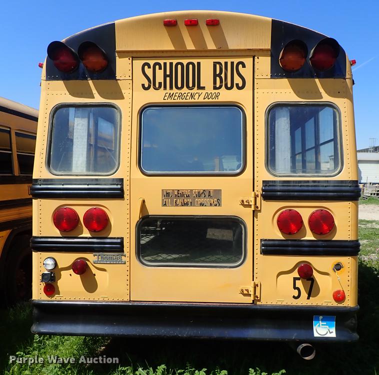 image for item DF1173 1992 Ford B700 school bus