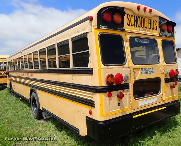 image for item DF1178 2007 Blue Bird All American FE school bus