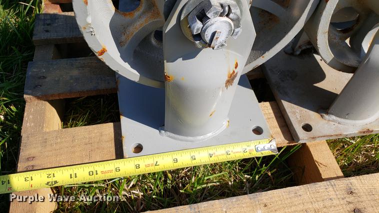 image for item DF3469 (6) 10" steel casters