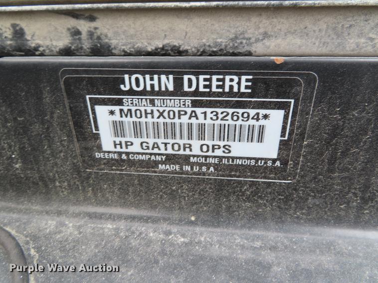 image for item DF7706 2012 John Deere 625i Gator utility vehicle