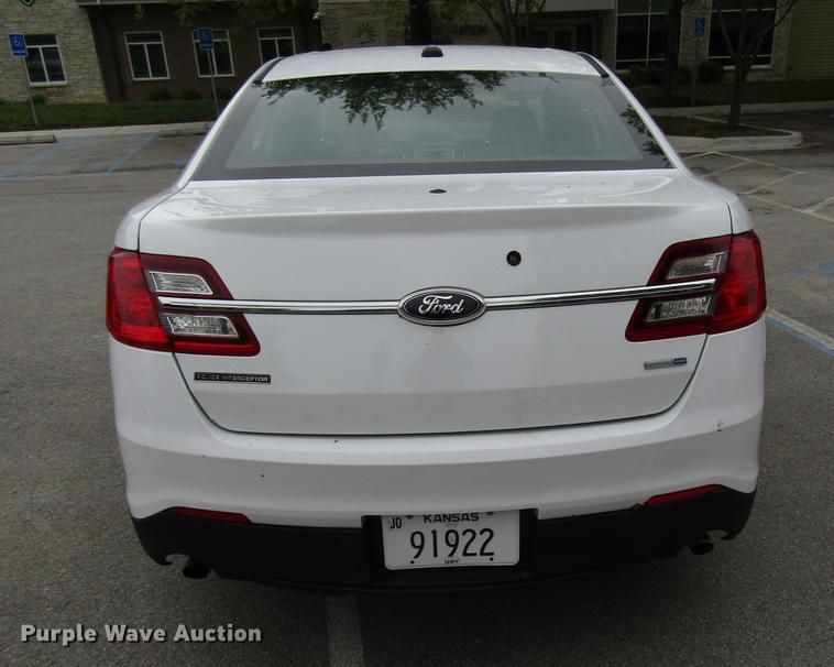 image for item DF7998 2015 Ford Taurus Police Interceptor