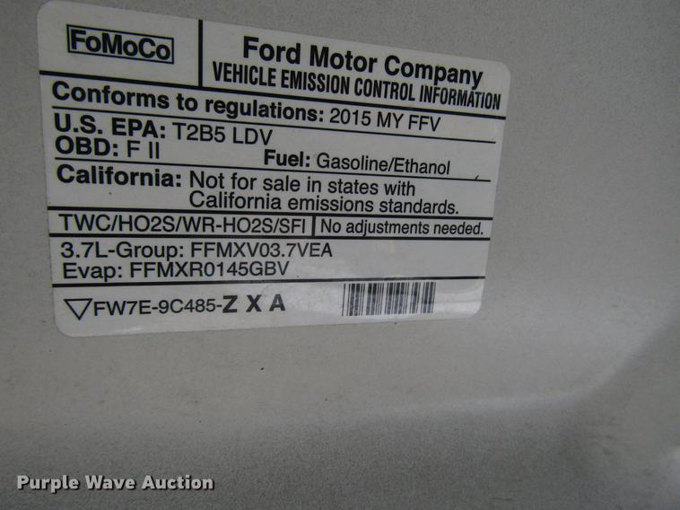 image for item DF7998 2015 Ford Taurus Police Interceptor