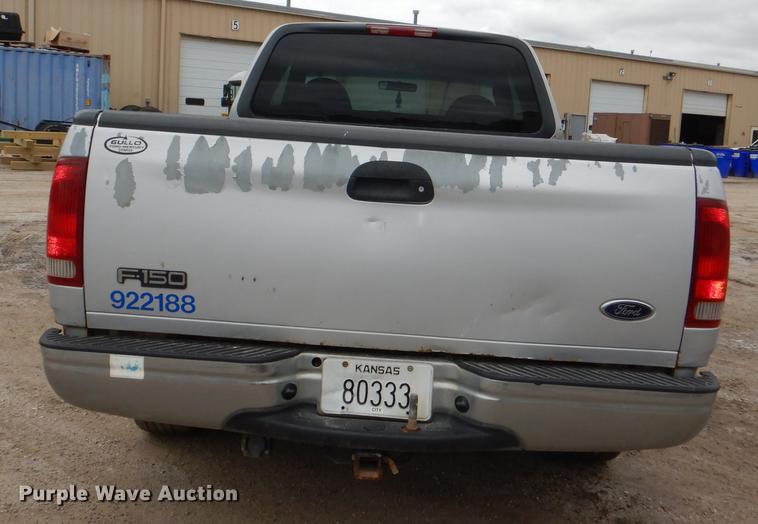 image for item DG0972 2000 Ford F150 XLT SuperCab pickup truck