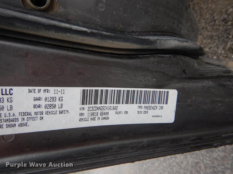 image for item DG1046 2012 Dodge Charger Police