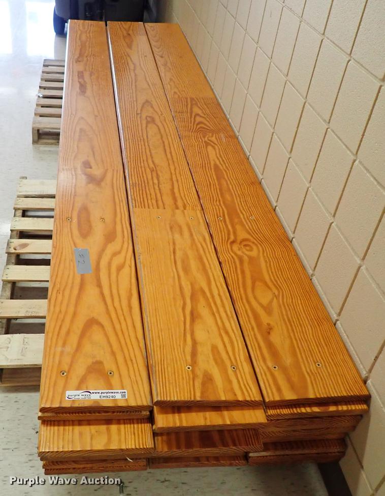 image for item EH9240 (32) pine bleacher boards