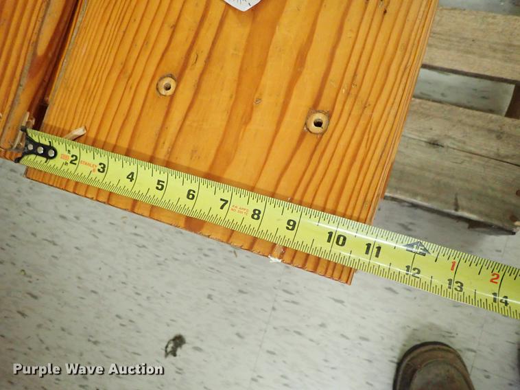 image for item EH9240 (32) pine bleacher boards