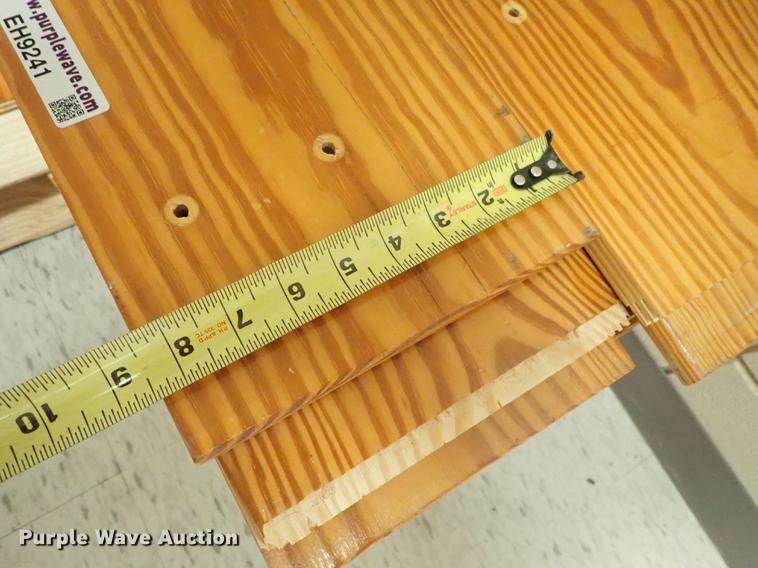 image for item EH9241 (35) pine bleacher boards