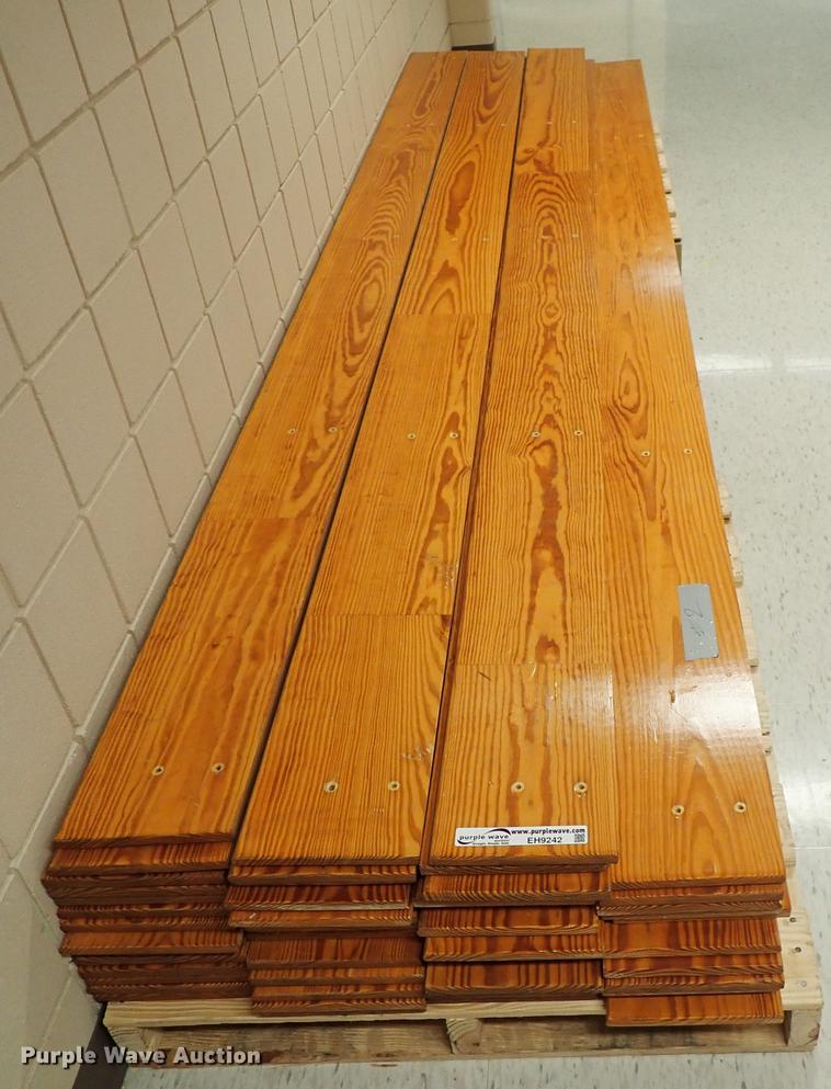 image for item EH9242 (53) pine bleacher boards