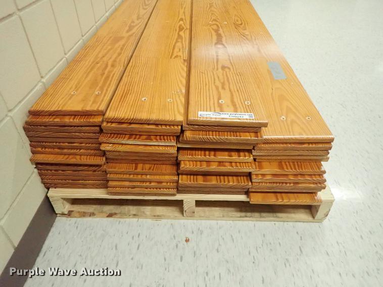 image for item EH9242 (53) pine bleacher boards