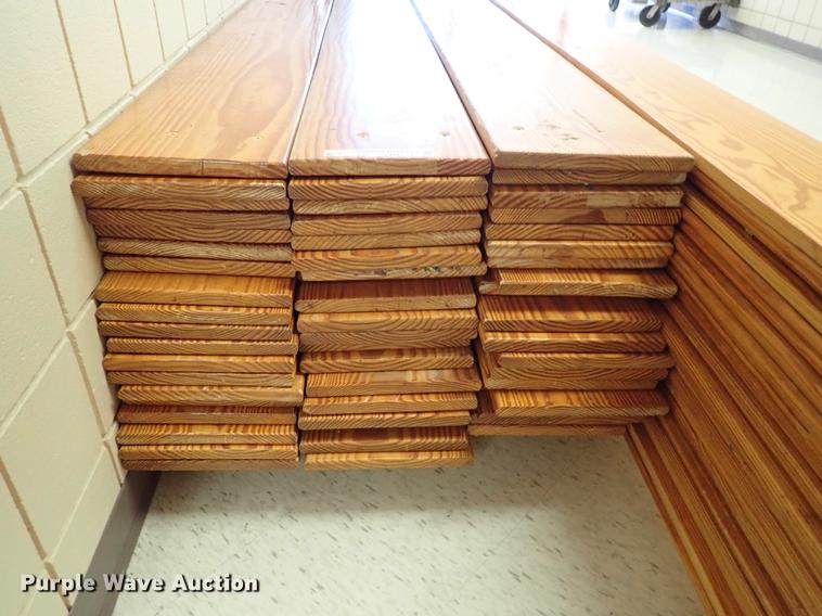 image for item EH9243 (57) pine bleacher boards