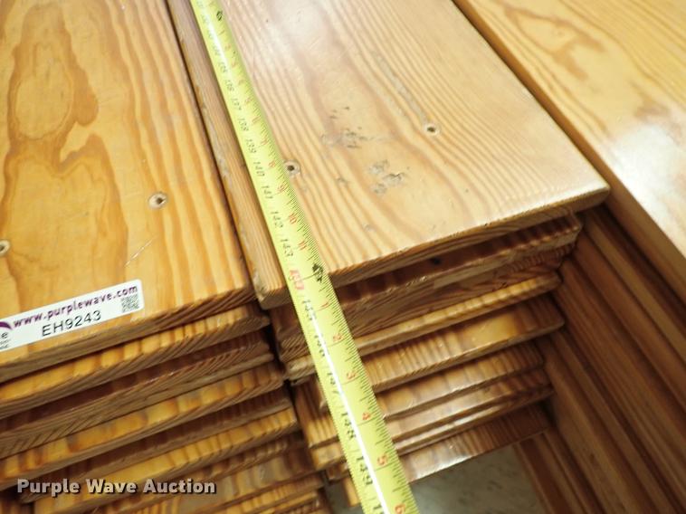 image for item EH9243 (57) pine bleacher boards