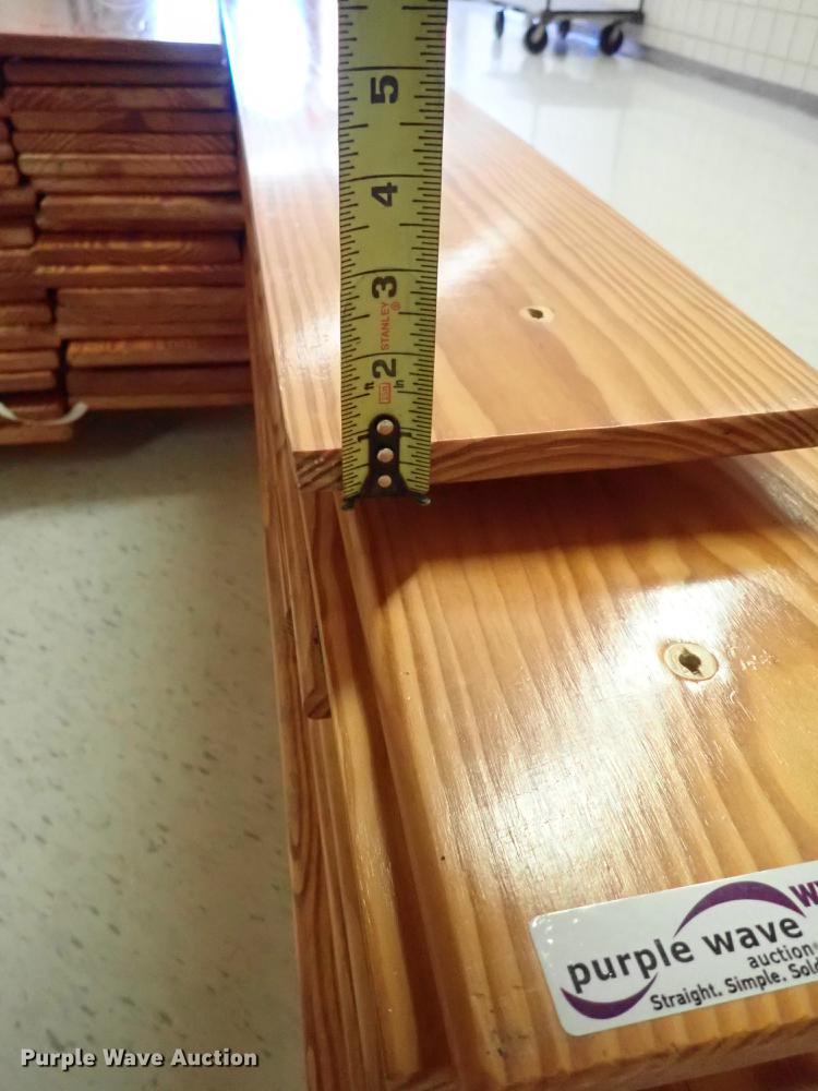 image for item EH9244 (22) pine bleacher boards