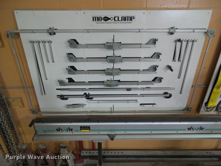 Kansas Jack Magna Rack 4 tower frame machine with Blackhawk Shark