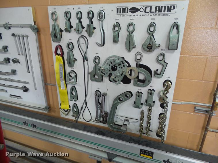 image for item EM9154 Kansas Jack Magna Rack 4 tower frame machine with Blackhawk Shark measuring system