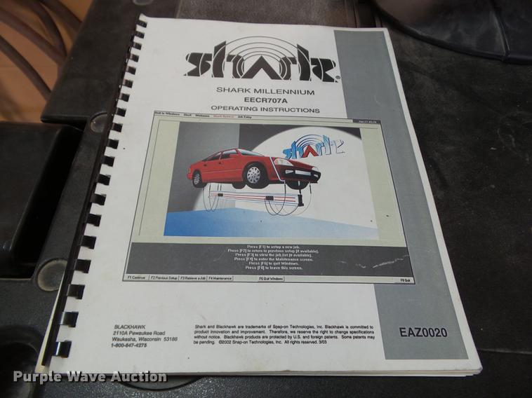 image for item EM9154 Kansas Jack Magna Rack 4 tower frame machine with Blackhawk Shark measuring system