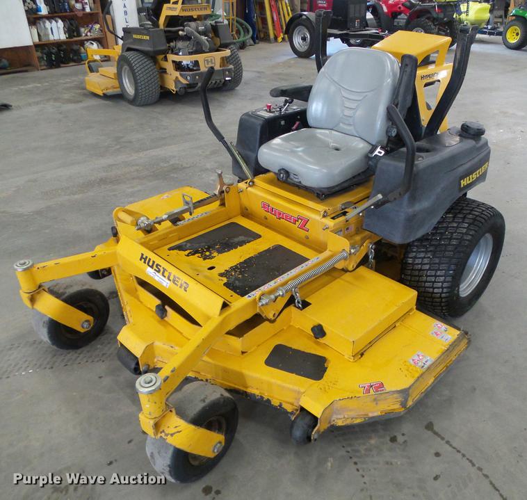 image for item EQ9081 2012 Hustler Super Z ZTR lawn mower