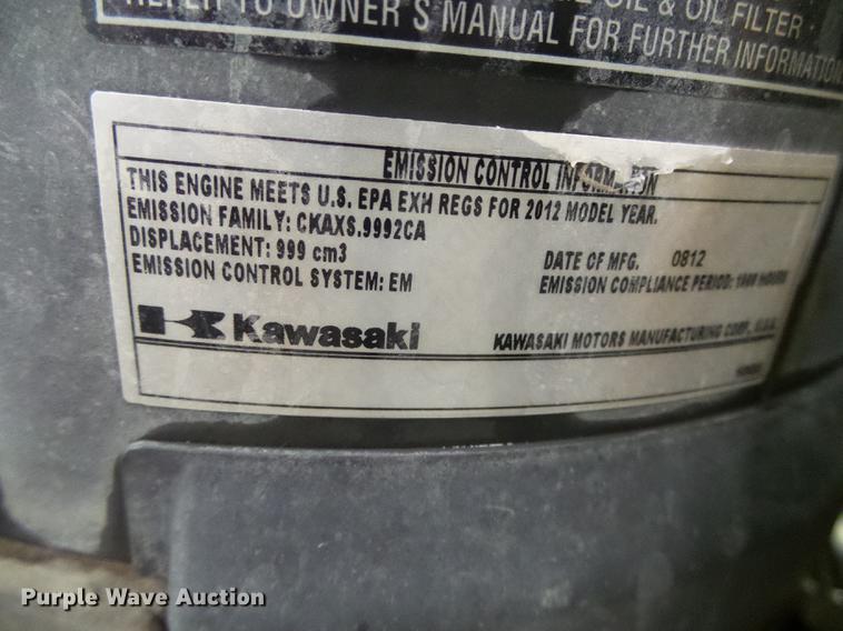 image for item EQ9081 2012 Hustler Super Z ZTR lawn mower