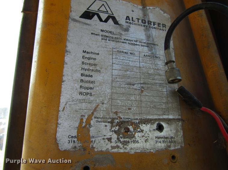 image for item EU9621 1976 Caterpillar 120G motor grader