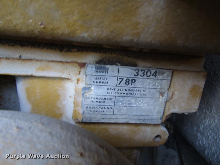 image for item EU9621 1976 Caterpillar 120G motor grader